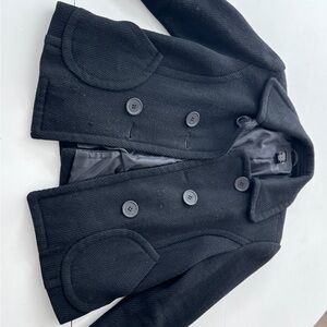 Mossimo Supply Co. Black Pea Coat